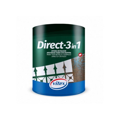 Vitex Direct 1 – Email lucios pentru metal, 2.5 L | Protecție anticorozivă [2]