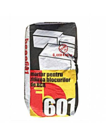 Otel beton si zidarie - Adeziv BCA Bega 601 – Lipire și zidărie BCA, sac 25kg