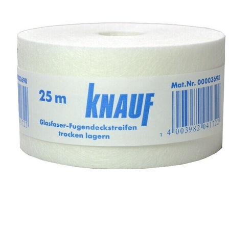 Finisaje interioare - Banda adeziva din fibra de sticla Knauf, 50 mm x 25 m