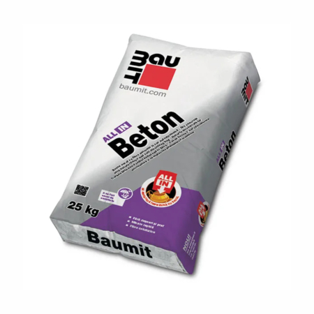 SAPA AUTONIVELANTA SI BETON - BAUMIT ALL IN BETON B20 – Beton predozat 25KG