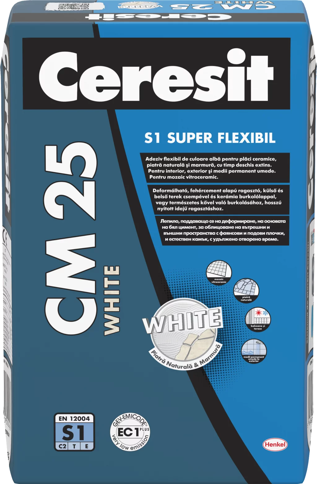 Finisaje interioare - CERESIT CM 25 S1 SUPER FLEXIBIL