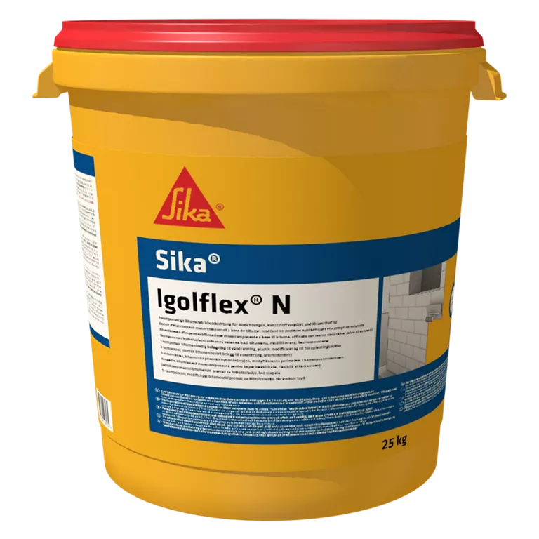 Termoizolatii si hidroizolatii - Sika Igolflex N – Emulsie bituminoasă flexibilă pentru fundații