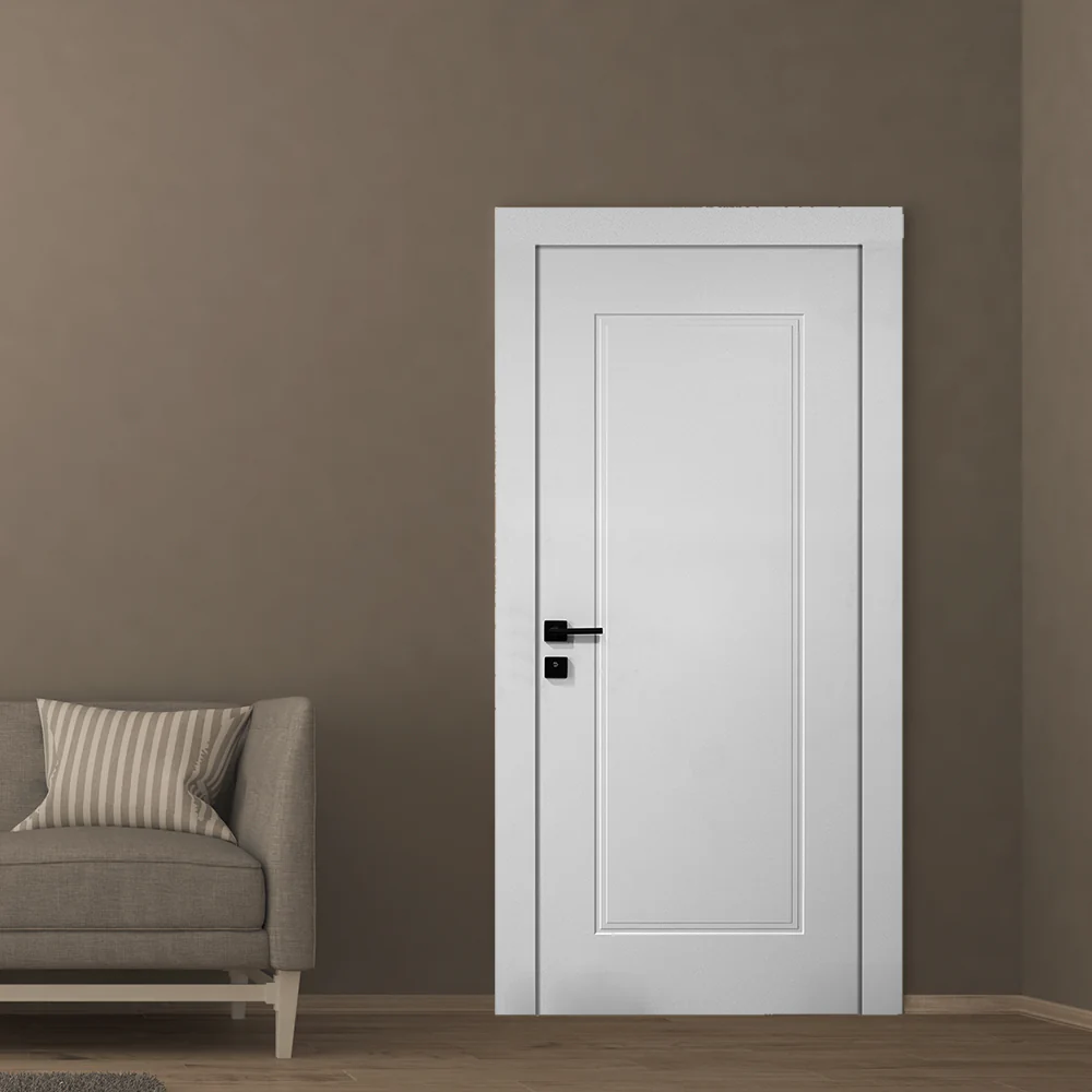 Finisaje interioare - Usa de interior cu toc reglabil JY-004 white mat