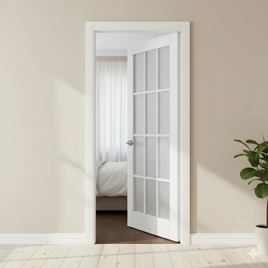 USI DE INTERIOR - Ușă de interior ML-37 cu vitralii