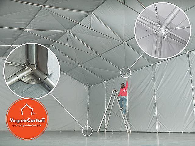  Cort Depozitare 8 x 8m xxl Profi 3m [4]