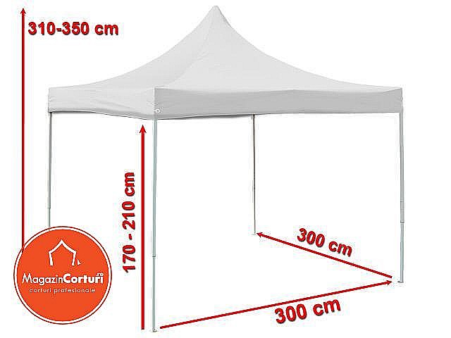 Cort pliabil 3 x 3m POP UP Premium [2]