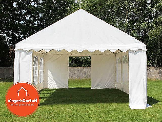 Cort Evenimente 3x3m Eco Alb cu Gri [5]
