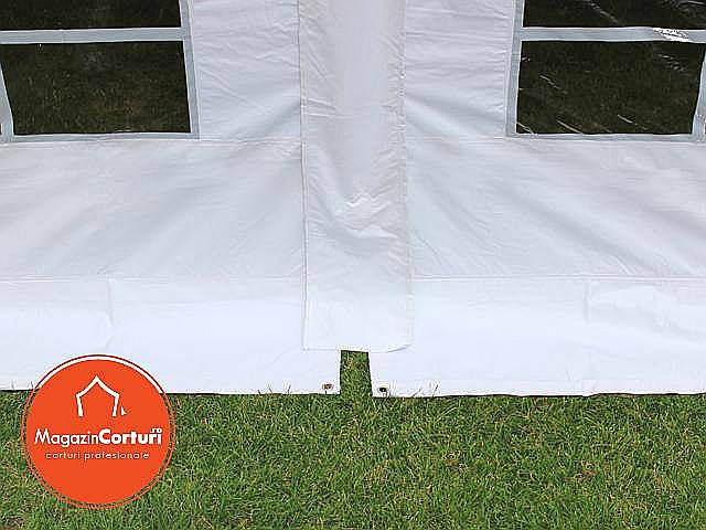  Cort Evenimente 6x6 m Premium 2 m Alb [6]