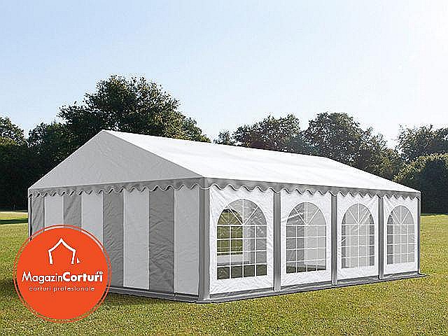 Cort Evenimente 5x8 m Premium 2 m Alb [5]