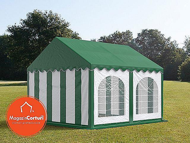 Cort Evenimente 4x4 m Premium 2 m Alb [7]