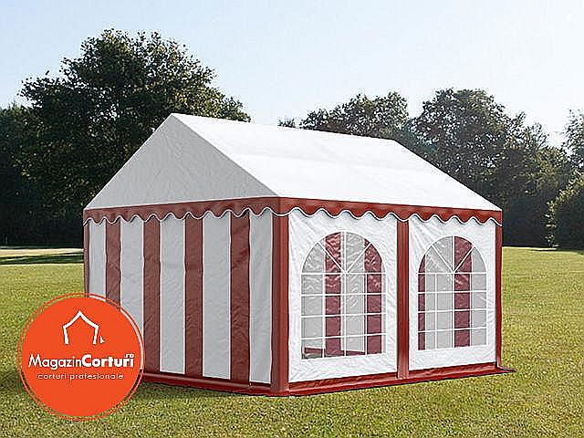 Cort Evenimente 4x4 m Premium 2 m Alb [5]