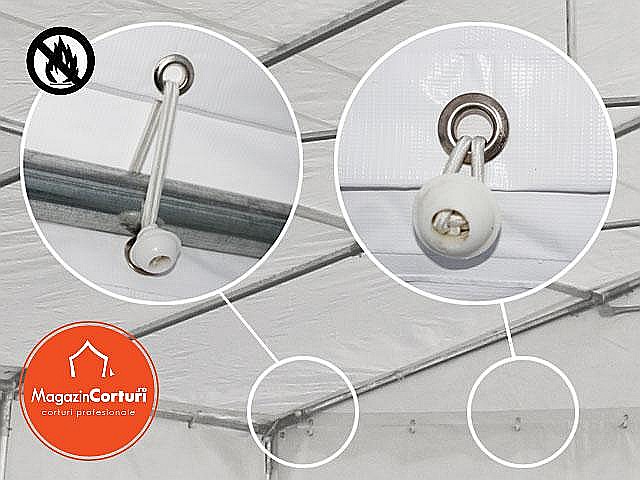  Cort Evenimente 4 x 6m Premium Plus 2 m Alb [8]