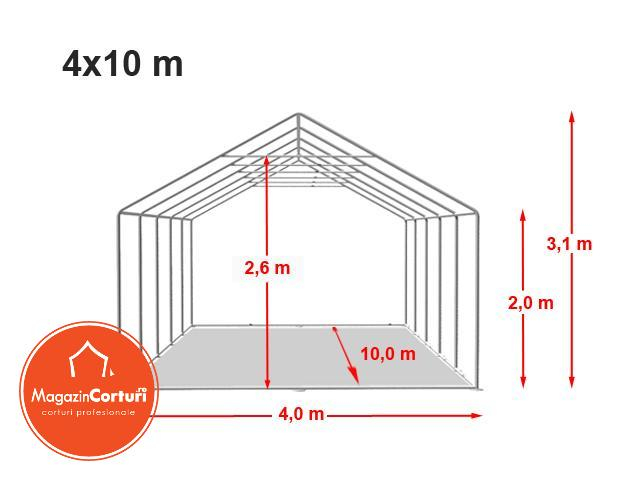 Cort Depozitare Industrial 4x10 m Premium Plus [3]