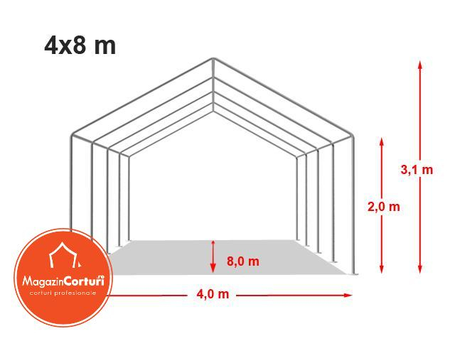 Cort Depozitare Industrial 4x8 m Eco [3]
