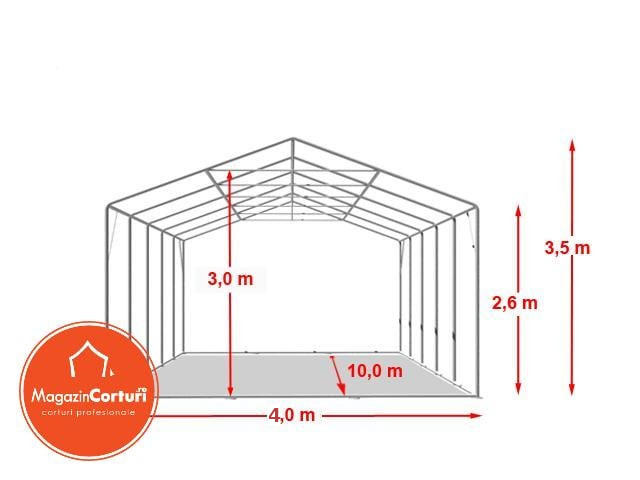 Cort Evenimente 4x10 m XXL Profi [2]