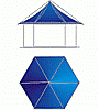 Pagode - Pagoda 4,10m Hexagonal Light