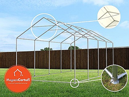 Cort Evenimente 3x4 m Profesional 2 m Verde inchis [2]