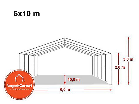 Cort Evenimente 6 x 10m Eco Plus [9]