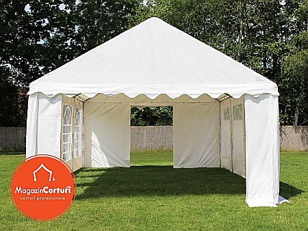 Cort Evenimente 3x4m Eco Alb cu Gri [7]