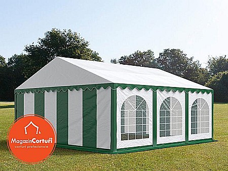  Cort Evenimente 6x6 m Premium 2 m Alb [7]