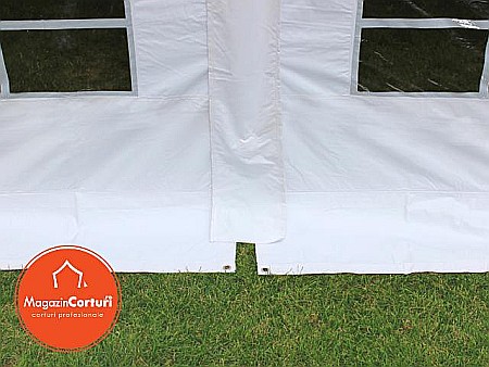  Cort Evenimente 6x6 m Premium 2 m Alb [5]