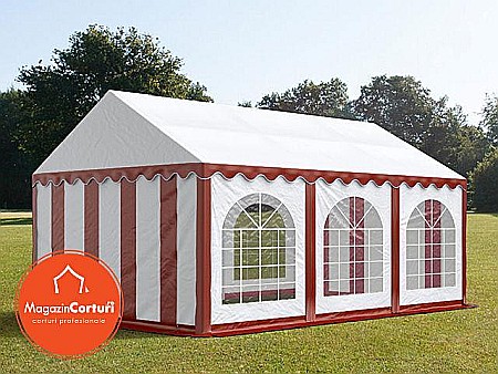 Cort Evenimente 4x6 m Premium 2 m Alb [3]