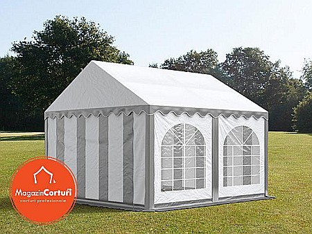 Cort Evenimente 4x4 m Premium 2 m Alb [3]