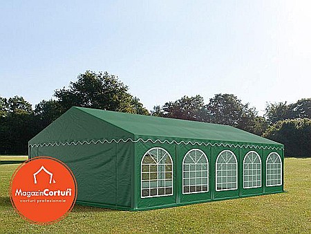 Corturi evenimente - Cort Evenimente 6x10 m Premium Verde inchis