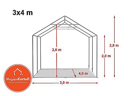 Cort Evenimente 3 x 4m Premium Plus [1]