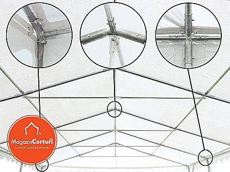  Cort Depozitare 4 x 6m XXL Profi 2,6m [4]