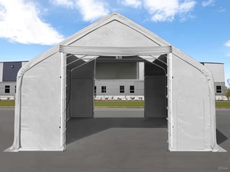 Cort depozitare 10 x 20 - Cort Depozitare 10x20 m cu intrare 4x4 m