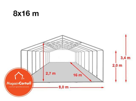 8 x 16 Cort Industrial și Depozitare Profesional Plus [1]