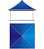 Pagode - Pagoda 3 x 3m Patrat Light
