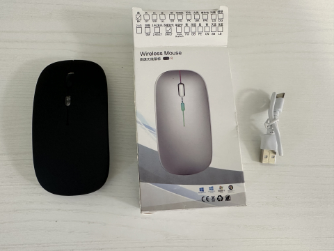 Diverse - Mouse fara fir cu acumulator incorporat LED