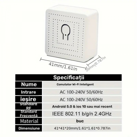 Comutator WiFi Smart - Google Home /  Alexa [2]