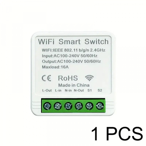 Electrice - Comutator WiFi Smart - Google Home /  Alexa