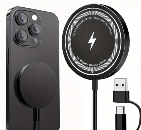Încărcător wireless magnetic de 15W pentru Apple iPhone [2]