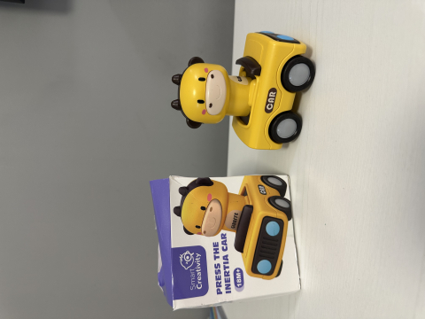 Jucarie Masina curse cu animale VERDE [4]