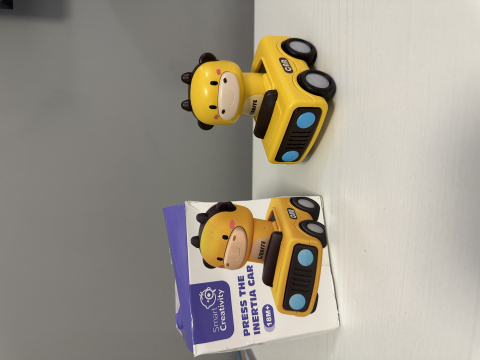 Jucarie Masina curse cu animale VERDE [3]