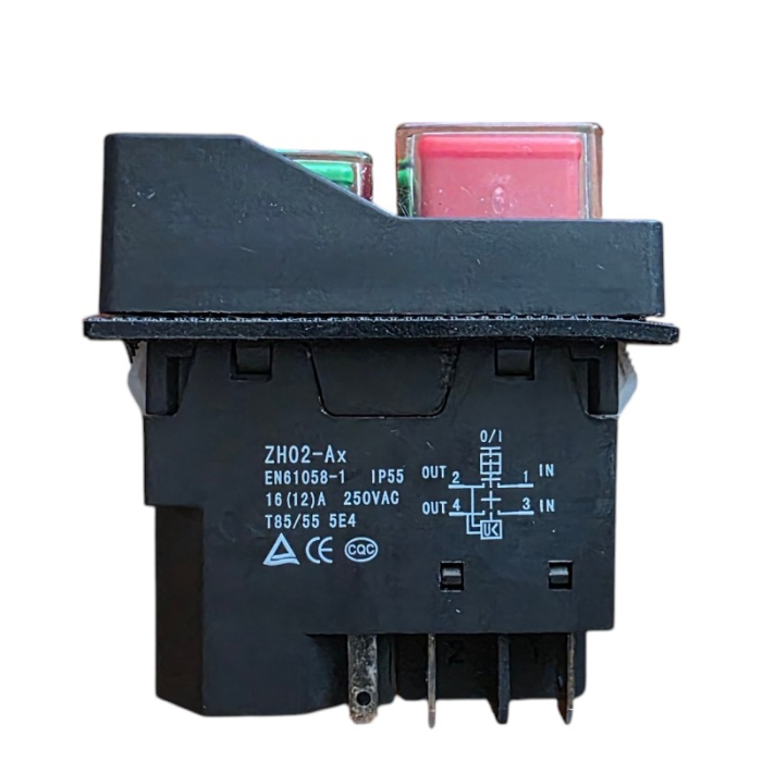 Intrerupator electromagnetic ZH02-AX, 220V, 15A [2]
