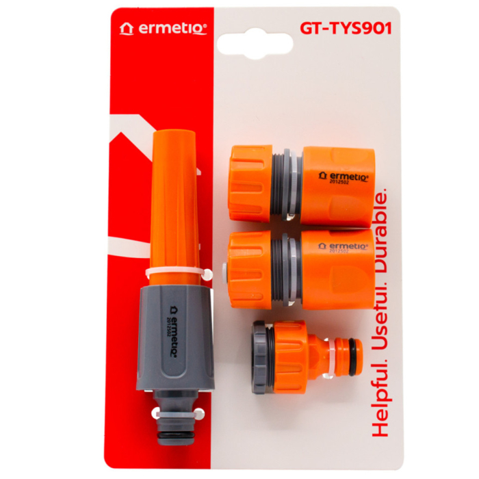 Set 4 piese cu duza 2 moduri si conectori ECO [2]