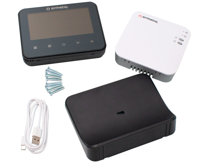 Termostat ambient digital programabil WiFi 2.4 GHz Ermetiq [2]