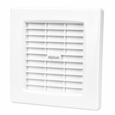 Sanitare - Ventilator de baie cu grila automata 120 mm, ELPLAST AOL 120 AB