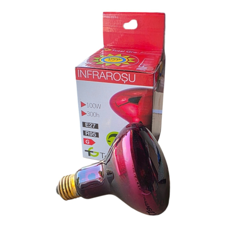 Gradina & Irigatii - Bec infrarosu, 100 W