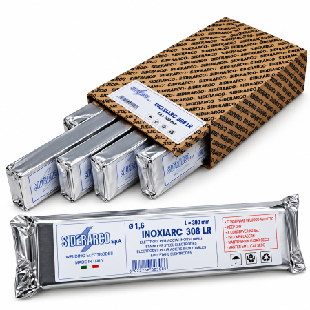 Electrozi sudura - Electrozi sudura inox INOXIARC 308 Siderarco, 1,6 x 300 mm