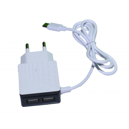 Diverse electrice - Incarcator Retea 220V - 2 x Usb + Tip C 3,1A