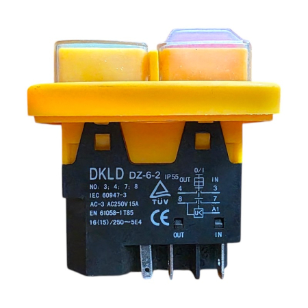 Intrerupator electromagnetic DKLD, DZ-6-2, 220V-15A [1]