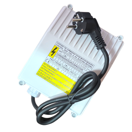 ACCESORII POMPE SI HIDROFOARE - PANOU COMANDA POMPA SUBMERSIBILA 0.37 KW / 0.5 HP / 220 V
