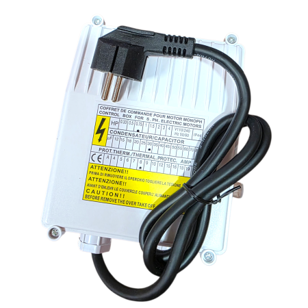 ACCESORII POMPE SI HIDROFOARE - PANOU COMANDA POMPA SUBMERSIBILA 0.55 KW / 0.75 HP / 220 V