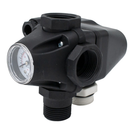 Accesorii pompe si hidrofoare - Presostat mecanic cu manometru